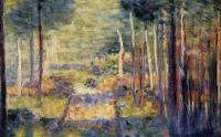 Seurat, Georges - Forest Path, Barbizon